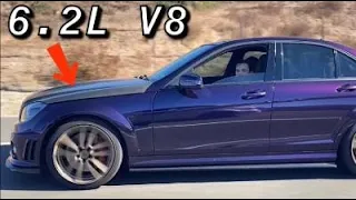 FBO C63 AMG VS PURE TURBO 135i! | HEAD 2 HEAD