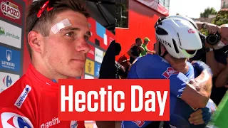 On-Site: Remco Evenepoel Survives, Kaden Groves King In Hectic Vuelta a España Stage 4