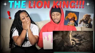 "The Lion King" Official Teaser Trailer REACTION!!!!