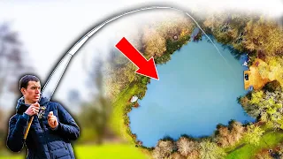 I Caught A Giant Fish from this TINY POND!