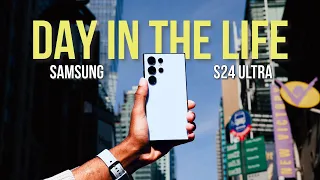 Samsung Galaxy S24 Ultra: Real Day In The Life Review in NYC!