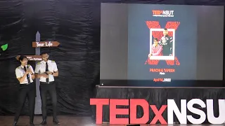 Crossroads Through Air - Story of A Pilot Couple | Prachi & Tapesh | TEDxNSUT