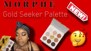 Hhhhmmmm??? NEW‼️‼️MORPHE GOLD SEEKER EYESHADOW PALETTE