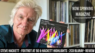 Steve Hackett - Foxtrot at Fifty +Join Hackett Highlights : Live In Brighton 2CD / BluRay Review