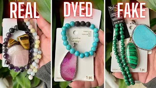 BUYING CRYSTAL FROM MICHAELS CRAFT STORE | FAKE, DYED AND REAL! *SHOCKING*