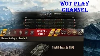 Object 140 12 kills 10.6K DMG  Crucial Contribution  Sacred Valley Replay  World of Tanks 0.9.15 wot