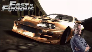 Final Pursuit with Brian's Supra | NFS Most Wanted HEAT LEVEL 6 | Toyota Supra from Fast and Furious