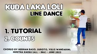 Kuda Laka Loli line Dance tutorial (Teach & Counts)