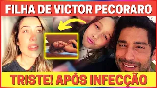 Triste notícia, filha de Victor Pecoraro, de apenas 12 anos, é hospitalizada às pressas