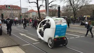 Velotaxi-Saisonstart 2019 - #FridaysForFuture - 29.03.2019 Berlin