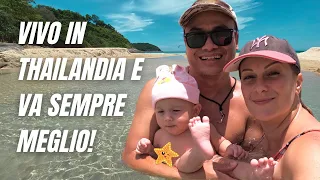 Questa è la nostra vita in Thailandia su un'isola | Anniversario di nozze con mio marito Thai | Vlog