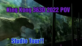 King Kong 360 3D Studio Tour 2022 POV!!