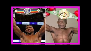 Breaking News | Frank bruno speaks with 'the voice' about anthony joshua