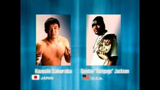 Kazushi Sakuraba vs Quinton Rampage Jackson Pride 15 Raging Rumble