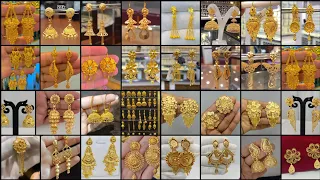 350+latest Bridal Gold Earrings designs/Most beautiful Gold Earrings designs / New Earrings Design