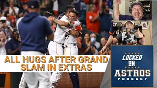 Astros Walk Off On A Jose Altuve Grand Slam in Extra-Innings vs. Rangers