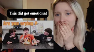 Reacting to The Sturniolo Triplets TRUTH OR EAT ! *gets emotional*