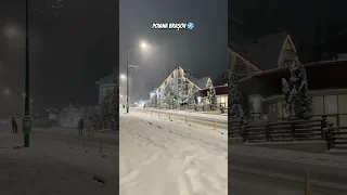 Poiana Brasov in Mijlocul Iernii #shorts #snow #winter #romania #view #mountains #views #mountain