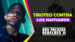 Marcus y Mike enfrentan a la banda de Haití | Dos policías rebeldes 2 | Hollywood Clips en Español