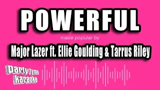 Major Lazer ft. Ellie Goulding & Tarrus Riley - Powerful (Karaoke Version)