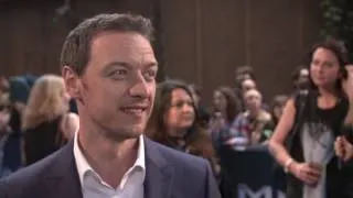 X-Men: Apocalypse: James McAvoy "Charles Xavier" Red Carpet Movie Premiere Interview | ScreenSlam