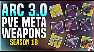 BEST ARC WEAPONS for Season 18! Go Grab these! | Destiny 2 Witch Queen