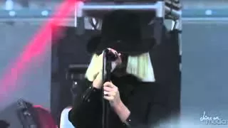 Sia performing at Wango Tango