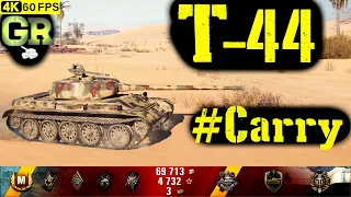 World of Tanks T-44 Replay - 7 Kills 4.1K DMG(Patch 1.4.0)