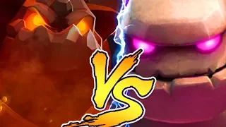 АДСКАЯ ГОНЧАЯ ПРОТИВ ГОЛЕМА| LAVA VS GOLEM| CLASH ROYALE