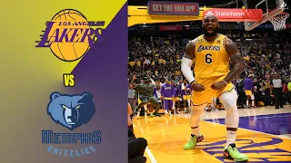 Lakers vs Grizzlies | Lakers Highlights | NBA Playoffs Game 4