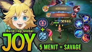 5 MENIT = SAVAGE!! Joy Best Build 2023! - Build Top Global Joy ~ Mobile Legends