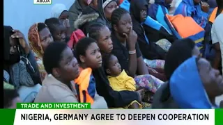 German Chancellor, Angela Merkel visits Nigeria