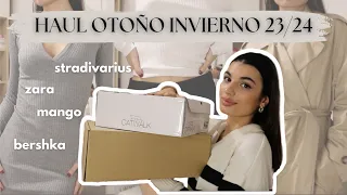 Haul de ropa y accesorios otoño invierno 2023/2024 | Zara, Mango, Bershka, Stradivarius...