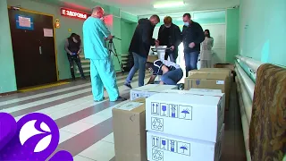 Новоуренгойская больница получила новые швейцарские аппараты ИВЛ