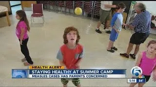 Staying healthy st summer camp