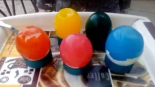 How To Make Colourful Egg Jello For Easter Cooking Idea in hindi