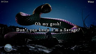 Savage -- AESPA(Karaoke - Easy Lyrics)