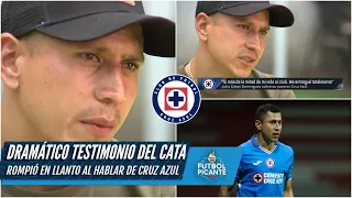 ROMPE EN LLANTO Lágrimas del Cata Domínguez por su salida de Cruz Azul. Conmovedor | Futbol Picante