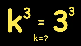 Japan | A Nice Olympiads Exponential Problem | You should know how to solve for k |