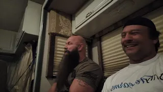 monster and Rebecca's tour RV