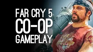 Far Cry 5 Co-op Gameplay: STUNTS AND BEARS in Far Cry 5 Co-op