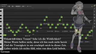 [SynthesizerV Studio] Making Koharu Rikka AI sing Bad Apple in four languages because I can