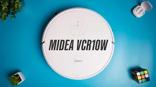 Midea VCR10W — мощный робот пылесос с влажной уборкой за недорого!