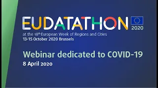 EU Datathon 2020  - Webinar dedicated to COVID-19 data