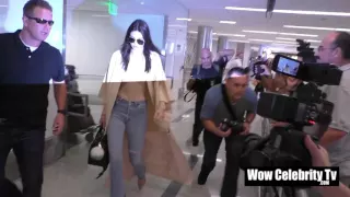 Kendall Jenner spotted at LAX Airport