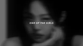 The Weeknd, JENNIE & Lily Rose Depp - One Of The Girls (slowed + reverb)