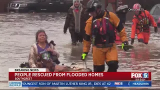 People Rescued From Flooded Homes In Southcrest