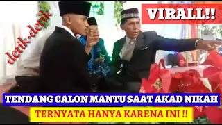 Detik Detik Calon Mertua Tendang Calon Menantu Saat Proses Akad Nikah -Viral!!