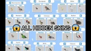 Roblox Feather Family - ALL ''Hidden'' Skins, That you may didn't know about! ( SHOWCASE )