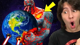 UM TITAN GIGANTE DESTRUIU O PLANETA TERRA!! (Solar Smash)